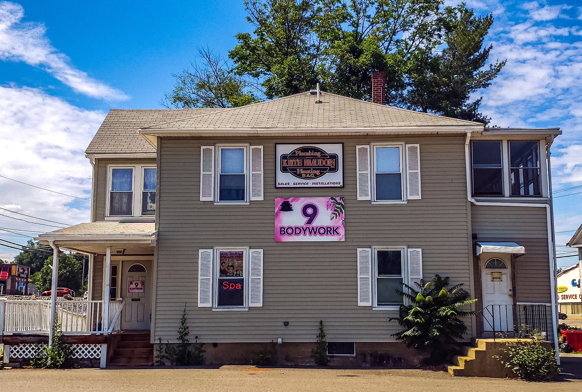 Storefront of New 9 Bodywork